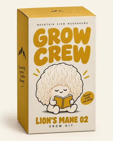 Lion’s Mane Grow Crew packaging concept